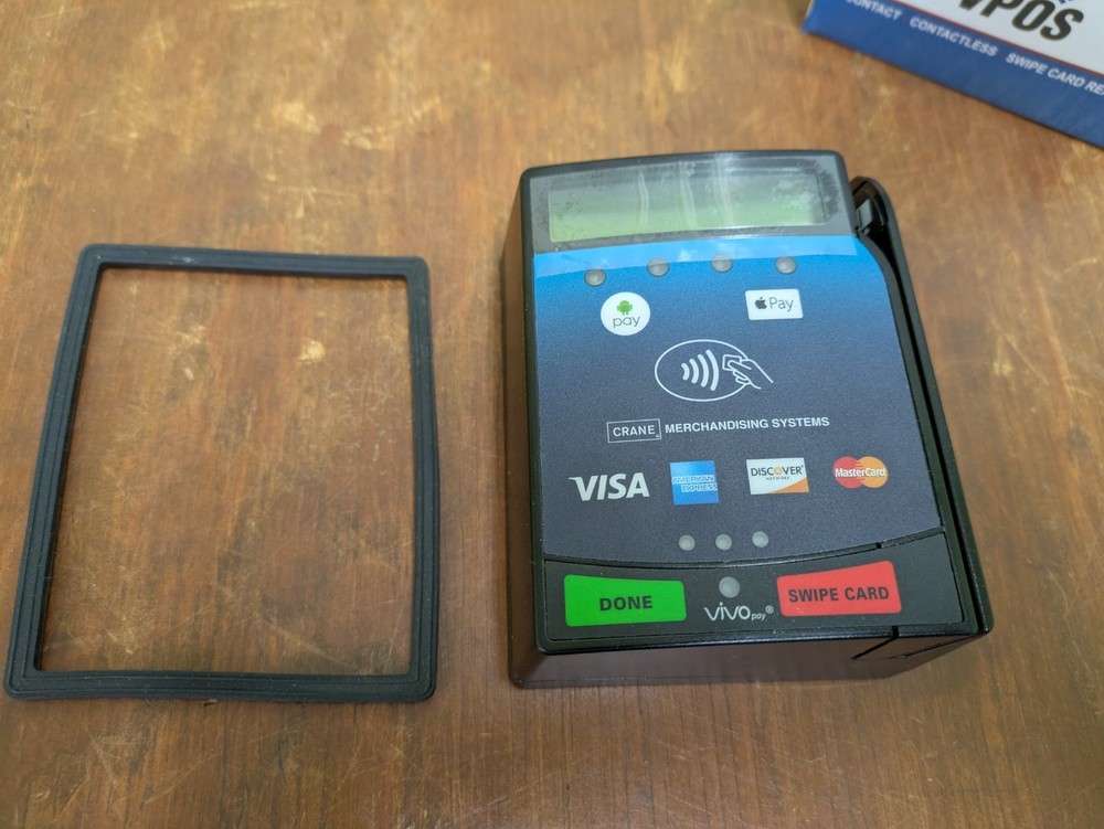 Crane Merchandising Systems Vivopay Credit Card Reader Only VENDI Model