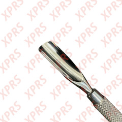 Nail-Cuticle Pusher, 5.5″, Straight/Angled 2×3 mm Cup Ends