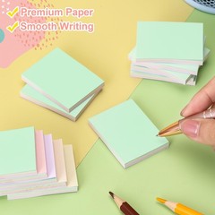 24 Packs Small Sticky Notes Bulk 1.5×2 Inch Mini Self Stick Note Pads, One Bo…