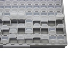 BOX-ALL-144 tiny components surface mount parts Organizer Storage lids