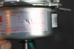 YY025-824PL01-001 AIR CONDENSER FAN MOTOR FITS MULTIPLE BRANDS ZHONG SHAN