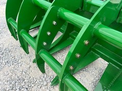 Proworks 72″ Root Rake Clam Grapple Attachment John Deere Compact Tractor Loader