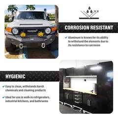 4′ x 8′ Aluminum Diamond Plate Sheet .04 in Thick – Trailer, RV, Garages Etc