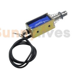 JF-0530B DC12V 300mA 5N/10mm Pull-Push-Type DC Solenoid Electromagnet