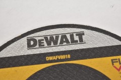 DeWalt DWAFV8918 FLEXVOLT Ceramic Metal Cutoff Wheel Type 1 NA751584