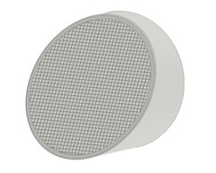 30 Deg Sloped Drain Pipe Mesh Screen to Fit on Outside of Pipe, Various Sizes
