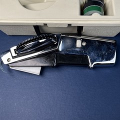 VTG Dymo 1570 Chrome Embossing Label Maker Tapewriter 1500 Series USA 1570