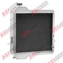 4 Row 62MM Radiator Fit Case Backhoe 570 580SSL 590SL 4300 P85 234876A1.234882A1