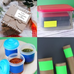 Royal Green Color Code Labels 100Mm X 51Mm Name Stickers 4X2 On A Roll In Light