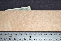 Birdseye Maple Raw Wood Veneer Sheet 5 x 31 inches 1/42nd thick 35138-88
