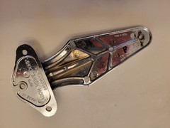 NOS Kason 1070 Chrome Reversible Hinges Set Of 7