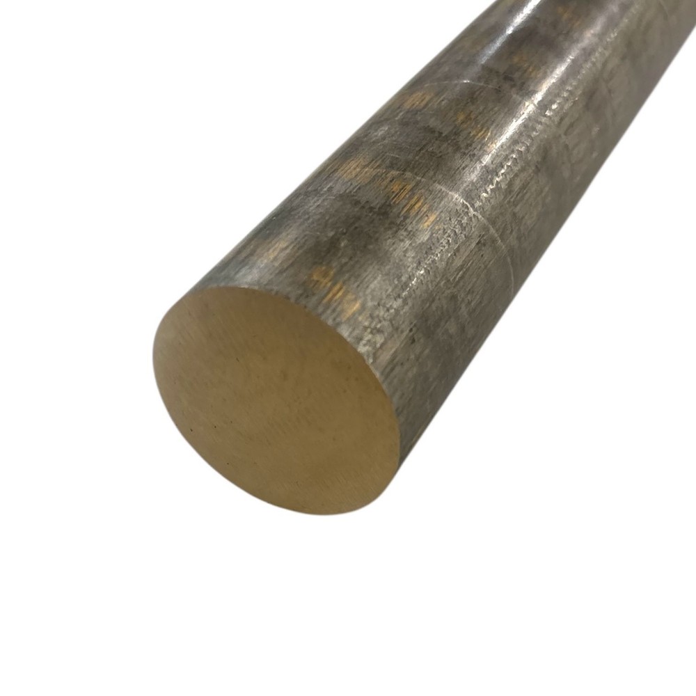 1.500 (1-1/2 inch) x 4 inches, 932 (SAE 660) Bearing Bronze Round Rod
