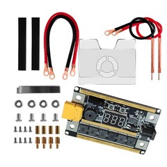 1Set Mini Spot Welder Machine 8-24V Voltmeter Kits For 18650 Lithium Battery