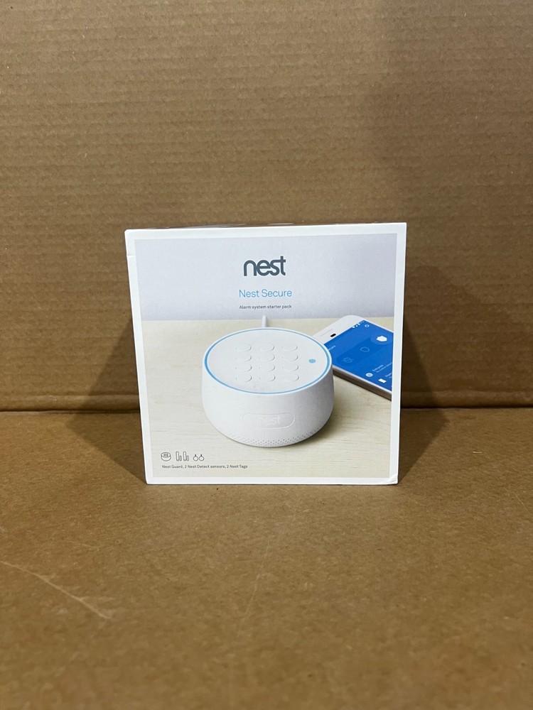 Google Indoor and Outdoor White Smart-Enabled Secure Alarm System 5001746