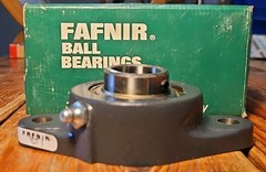 Fafner YCJT 1 Flanged Standard-duty Ball Bearing 1″ Bore 2-Bolt *FAST FREE SHIP*