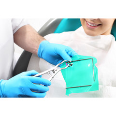 #B4 Brinker Rubber Dam Clamp Endodontic Stainless Steel Dental Surgical Tool USA