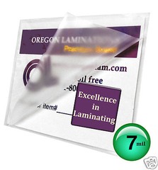 200/pack Legal size Hot Laminating Pouches 7 Mil 9 x 14-1/2 Clear 9×14.5