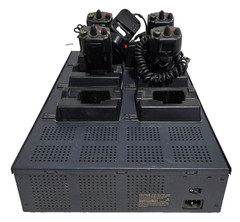 MACOM HARRIS P5100 MAHM-S8DXX-IS2 /IS1 RADIO TRI-CHEMISTRY MULTI CHARGER USED