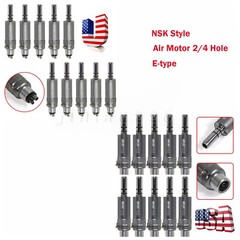 USA NSK Style Dental Slow Low Speed Air Motor Handpiece 2/4 Hole E-type B2/M4