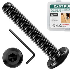 20Pcs 1/4-20 x 2 Flat Head Socket Head Screws 304 Stainless Steel Furniture B