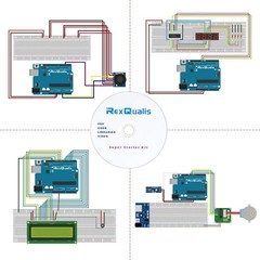 Super Starter Kit Based on Arduino UNO R3 with Tutorial and Controller Board Com