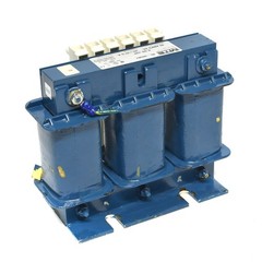 MTE RL-02501 3 Phase Line Reactor Transformer 0.50mH 25 Amps 600VAC Max 50/60Hz