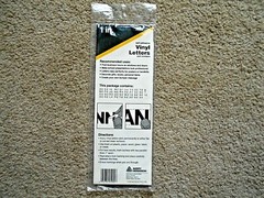 Avery 1″ Self-Adhesive Vinyl Letters and Numbers No. 5902