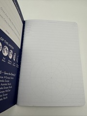 Stargazing Blue Full Size Notebook Blank Book Astronomy Astrolab Journal