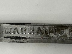 TIN LEAD SOLDER BAR 50/50 WARRANTED 3/4″ x 13″ Grade A Approx 1 lb 8 oz