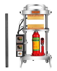 Dabpress 4 Ton Hydraulic Heated Press Machine with Starter Kit