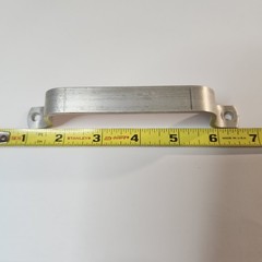 Aluminum Door Drawer Pull Handle 5-5/8″ Length, 3/16″ Hole, 1/8″ Thick 5 pcs Lot