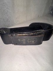 Boston Leather 5526 MK-4 Chemical Spray Holder Black Leather Duty Belt Mace Case