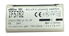 IFM Efector IF5762 Inductive Proximity Sensor M12 NEW in Box w/ Cable IP67