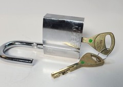 Abloy PL330 PL 330 padlock lock – GYM LOCKERS, bikes, marine- High Security!