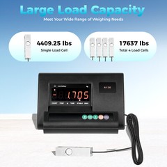 20000 LB 2.5T LOAD CELL SCALE KIT PLATFORM LIVESTOCK CATTLE FLOOR TRUCK Scale