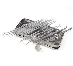 DENTAL EXCAVATOR SET OF 10 RESTORATIVE SPOON DENTAL INSTRUMENTS CE WITH BOX 13Pc