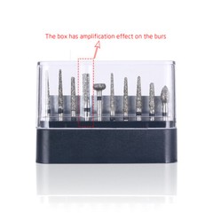 3PC Dental Clinic Diamond Burs Air Turbine Kit Z FG-109 for High Speed Handpiece