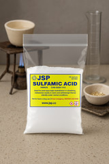 JSP Sulfamic Acid 8 oz Bag 99% Pure Reagent Grade Fine Powder Gold Refining Aqua