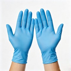 Blue 5 Mil Nitrile Disposable Exam Gloves Powder-Free Latex-Free Heavy Duty