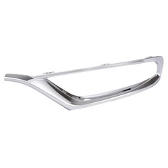 Hecasa Left Fog Light Molding Compatible 2015-2021 Chrysler 300 Replacement For