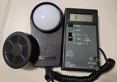 Genuine SPER SCIENTIFIC 840021 Light Meter w/ Case In Box ** NEW OLD-STOCK! **