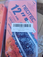 (3 Pack) 12″ Chainsaw Chains 1/4″LP/ 0.043/ 64DL 71PM3-64