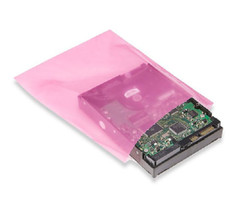 Pink Anti-Static Bags Lay Flat Open Top Boards Electronics PAS 2 Mil Antistatic