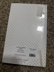 Kate Spade Bride Journal Gold Dot Medium Notebook Wedding 200 Bound Lined Pages