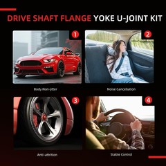 3-2-1839 Drive Shaft Flange Yoke 5-1410X U-Joint Kit 1410/SPL36 Series for Fo…