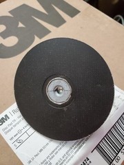 Genuine 3M 4” Roloc TR Quick Change Disc Pad Holder Hard 3/8”-24 Female