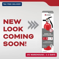 Kidde FA110G Multi Purpose Fire Extinguisher, Wall Mount, for Home/Office/Dorm/R
