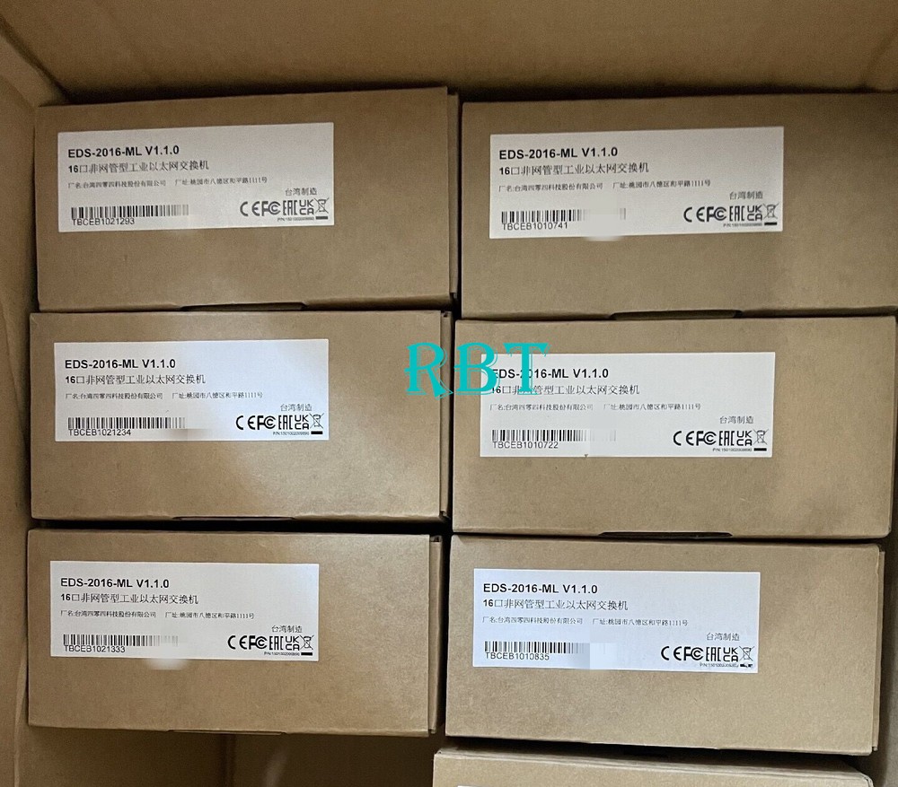 MOXA EDS-2016-ML Port Ethernet Switch brand new