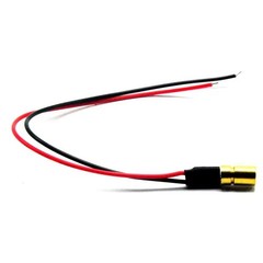 5pcs 405nm 5mW Dot Focusable Violet/Blue Laser Diode Module Mini Brass Housing