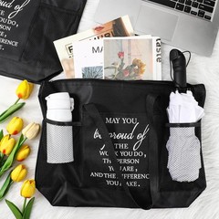 Paterr 4 Gifts Bag Bulk for 17.72 x 3.9 x 12.99 inches (L x W x H), Black
